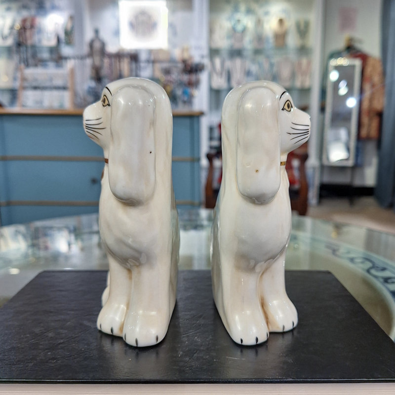 Danny's Fine Porcelain Staffordshire Style Dog Figurines – Antique